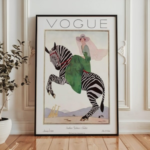 1920's vogue print - Etsy 日本