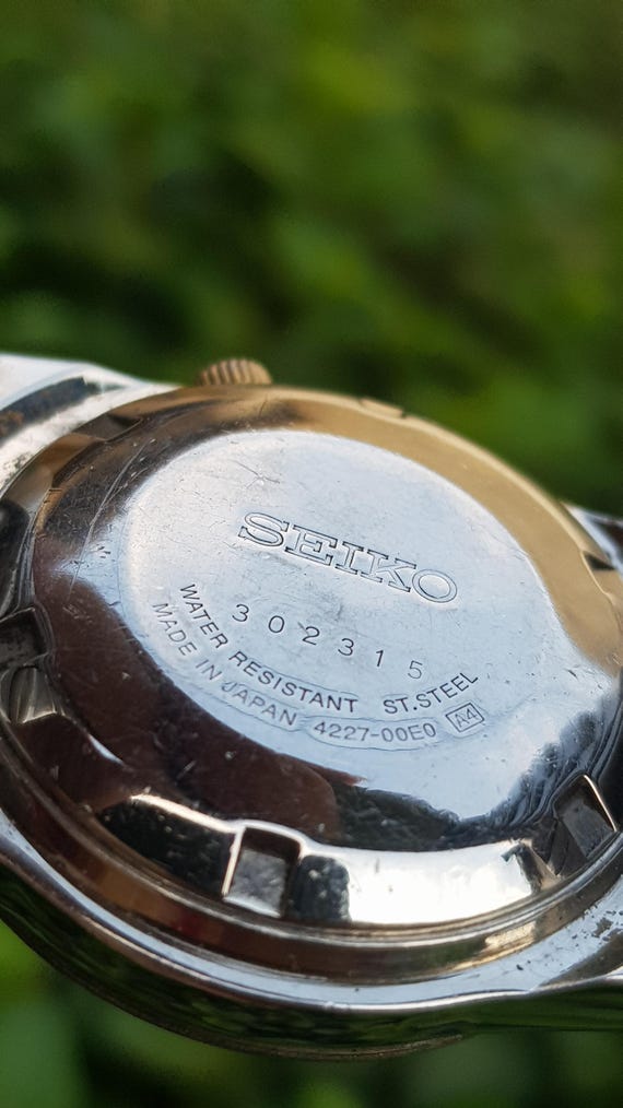 ヴィンテージ セイコー 5 自動巻き 21石 ブラックダイヤル 日本製 デイ