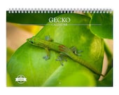 Gecko 2025 Wall Calendar 