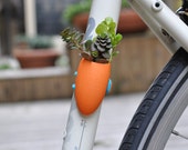Orange Bike Planter: A Wearable Planter for Your Bike