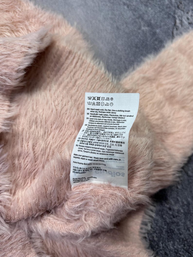 Acne Studios Raschig Stickad Kofta bild 6