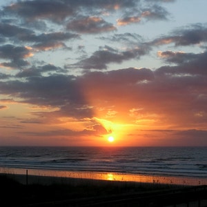 Charleston South Carolina Beach Sunrise Fine Art Print