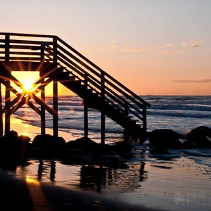 Folly Beach Charleston Ocean Sunrise - Fine Art Print