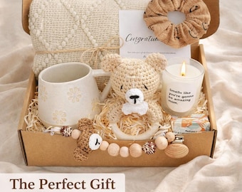 Luxury New Mom Gift Box | Postpartum Care Package for Mom