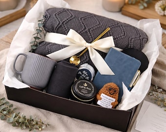 Sympathy Gift Basket – Unisex Get Well Recovery & Bereavement Care for Loss Package