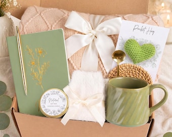 Self Care Gift Box, Get Well Soon Care Package, Thinking of You Gift for Mom, Best Friend, Sister, Wife, Relaxation Spa Set