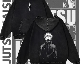 Gojo Satoru Anime Hoodie, Jujutsu Kaisen Streetwear