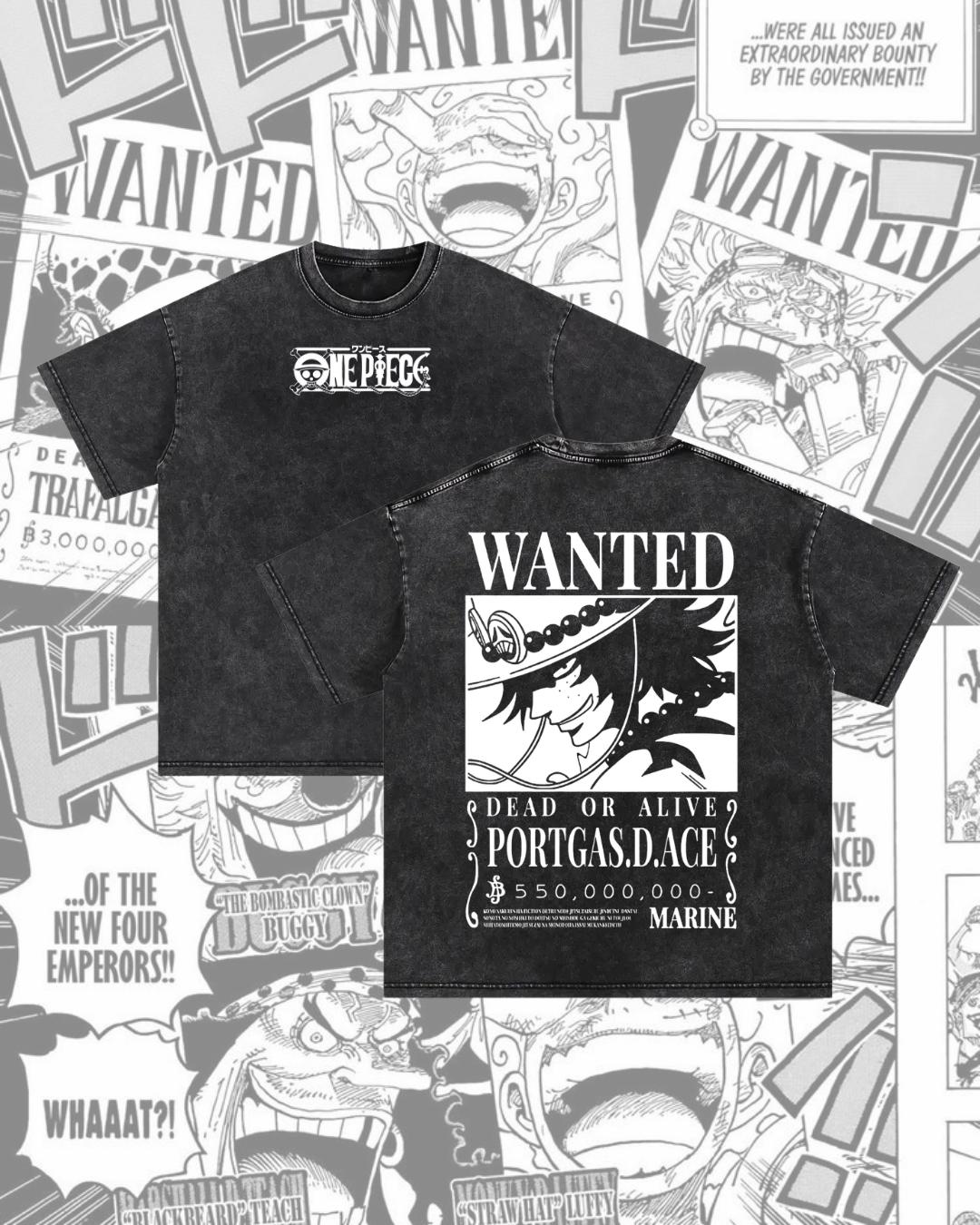 One piece wanted shirt - Etsy 日本