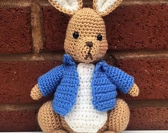 Peter Rabbit Crochet Pattern | 3 Amigurumi Dolls | PDF Download