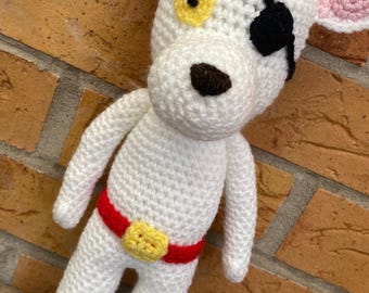 Danger Mouse Crochet Pattern | Amigurumi Doll | PDF Download