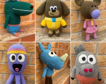 Hey Duggie Crochet Patterns | 4 Amigurumi Dolls | PDF Download
