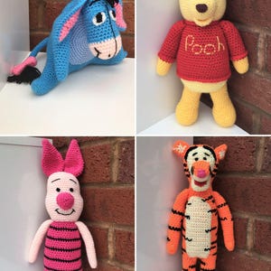 Winnie The Pooh | Crochet Pattern | Amigurumi Pattern | Winne The Pooh Crochet | PDF DOWNLOAD