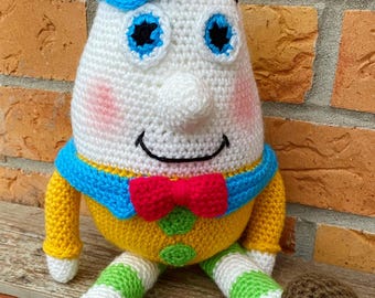 Humpty Dumpty Crochet Pattern | Amigurumi Doll | PDF Download
