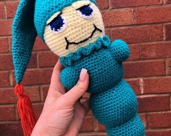 Gloworm Crochet Pattern | Amigurumi Toy | PDF Download