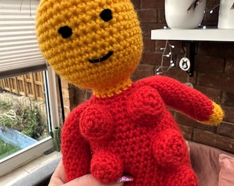 Lego Man Crochet Pattern | Amigurumi Pattern | PDF Download