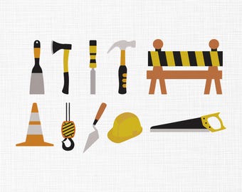 Construction Tool Embroidery Design, Civil Tools Embroidery Design, Construction  Equipment Machine Embroidery Design Files, 6 Sizes