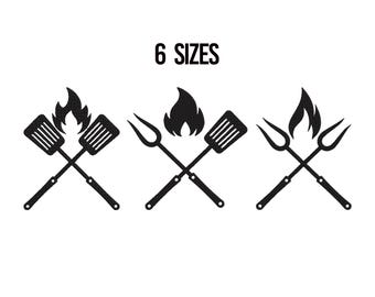 Kitchen utensils Embroidery Design, Baking Tools Embroidery Pattern, Cooking Embroidery Files, Apron Design,Machine Embroidery Files,6 Sizes