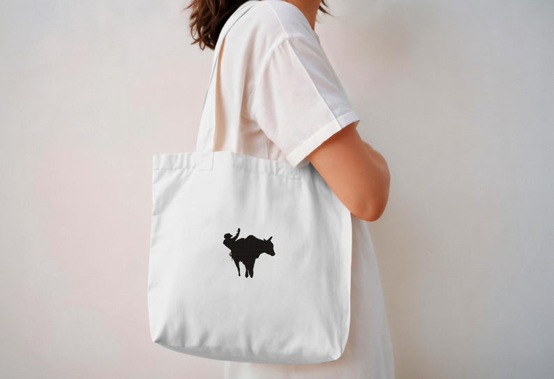 Bull Rider Embroidery Bull Rider Embroidery Design, Mini Bull Rider Embroidery, Rider ...