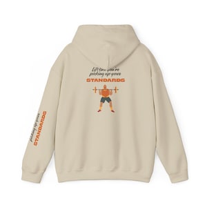 Fitness Motivation Hoodie: Unisex Gym Sweatshirt, Inspirational Apparel