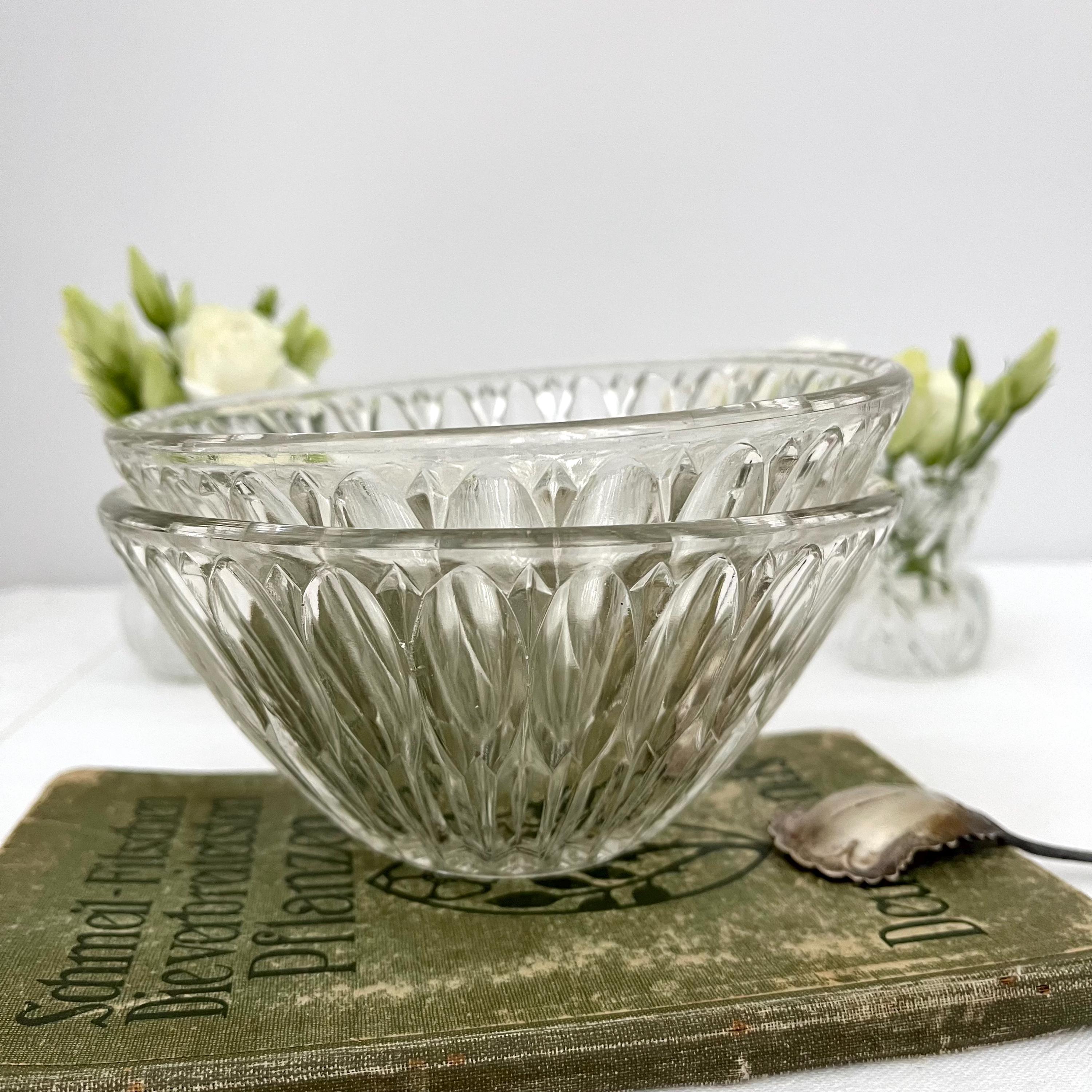 Glas kompottschalen
