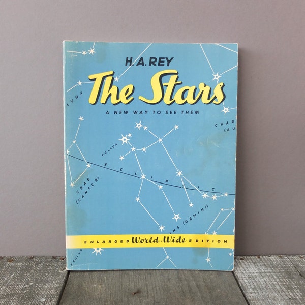 Vintage 1976 The Stars Book / Astronomy Book