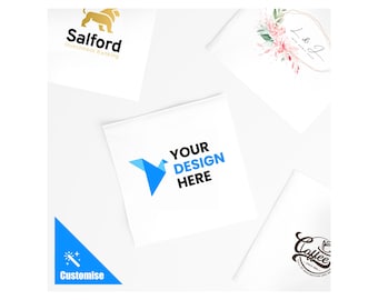 Custom Printed Paper Napkins 2 Ply | Cocktail/Luncheon/ Dinner | Wedding Parties | Anniversaries | Events | Personalised Logo | Monogram