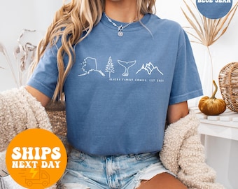 Custom Alaska Cruise Shirts Personalized Alaska Cruise T-Shirt, Matching Family Cruise Shirts, Alaska Trip Group Shirt, Cruising Alaska Gift