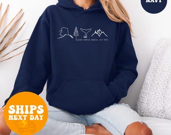 Alaska Cruise Sweatshirt, Alaska Trip Sweatshirt, Matching Family Cruise Hoodie, Cruising Alaska Group Sweatshirt Gift