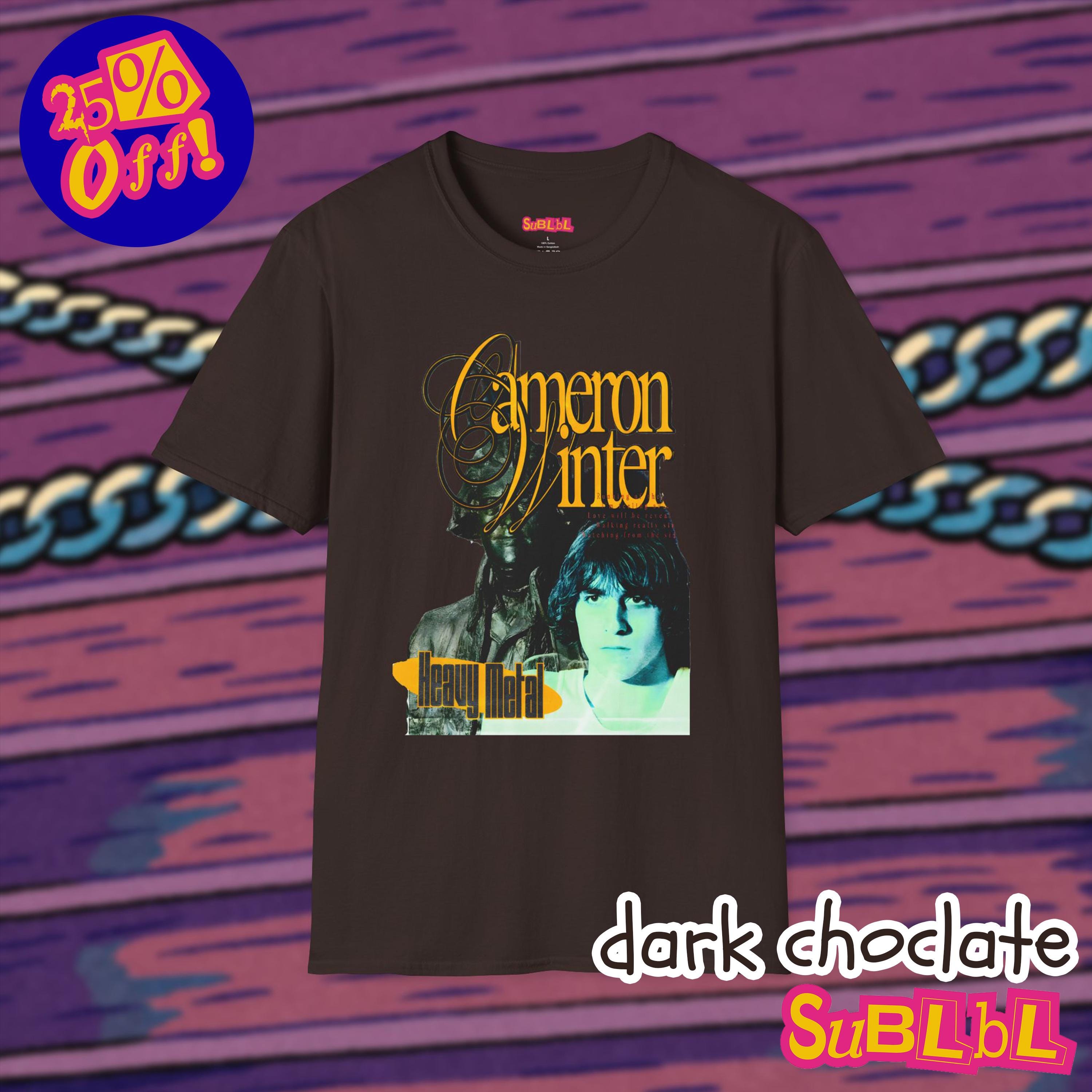 Cameron Winter Heavy Metal T-shirt, Cameron Winter Shirt, Heavy