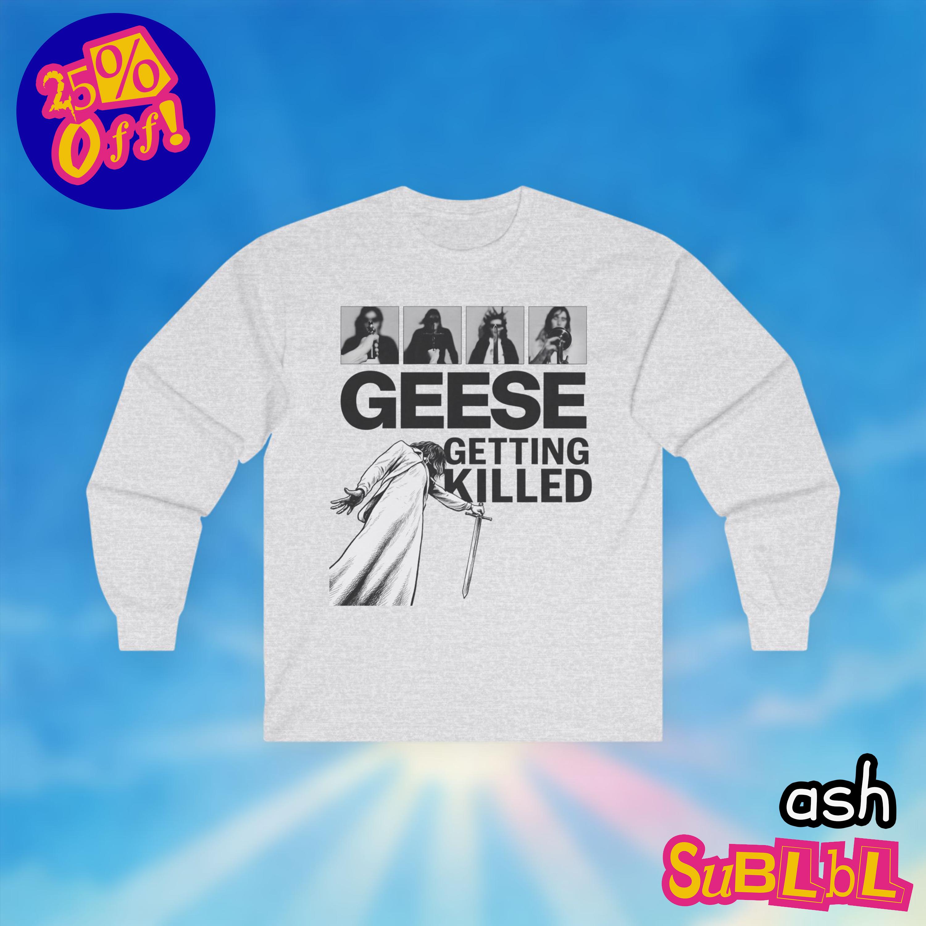 Geese Getting Killed Crewneck, Geese Band Shirt, Geese Album