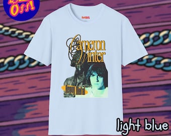 Cameron Winter Heavy Metal T-Shirt, Cameron Winter Shirt, Heavy Metal Graphic Tee, Cameron Winter Merch, Indie Rock Band TShirt