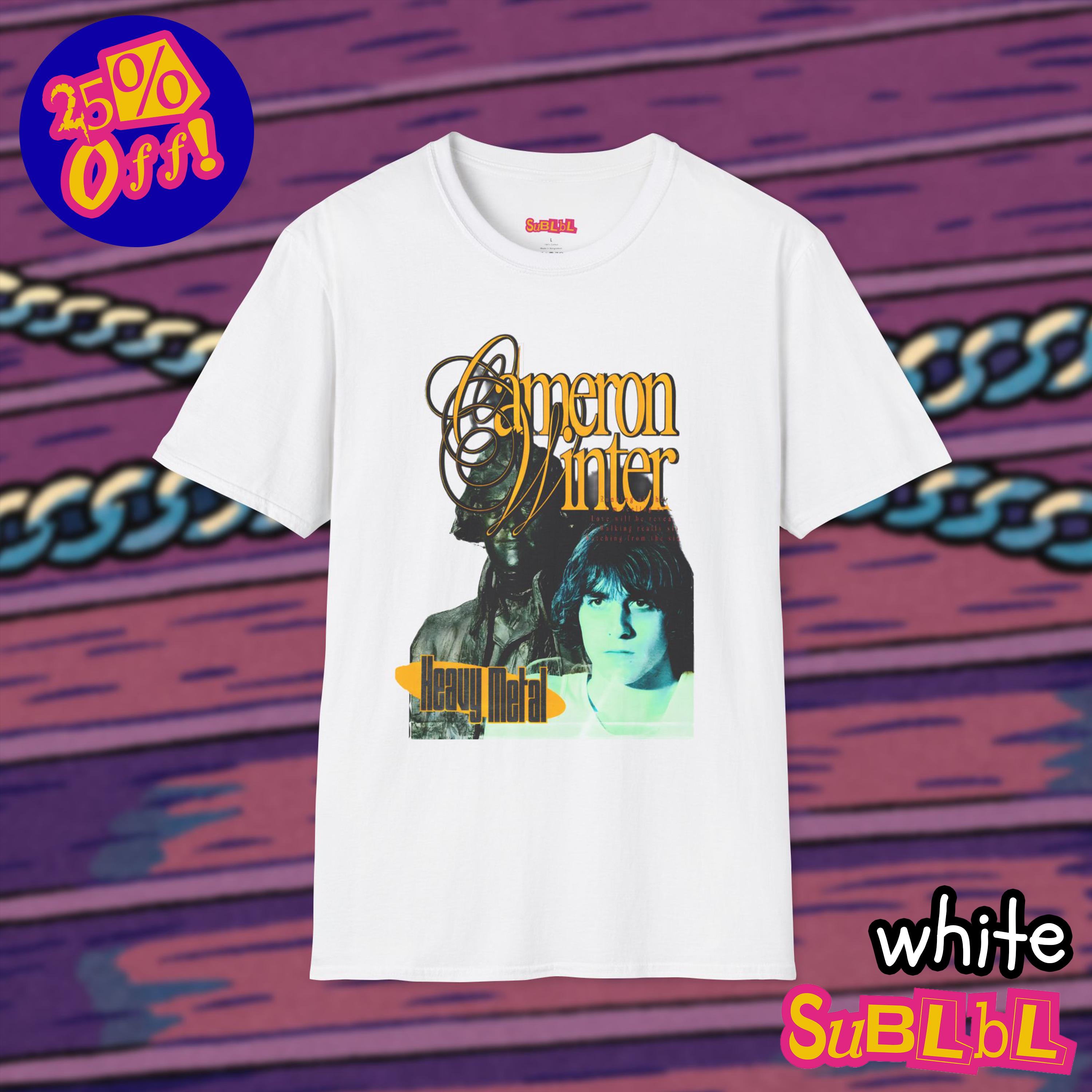 Cameron Winter Heavy Metal T-shirt, Cameron Winter Shirt, Heavy