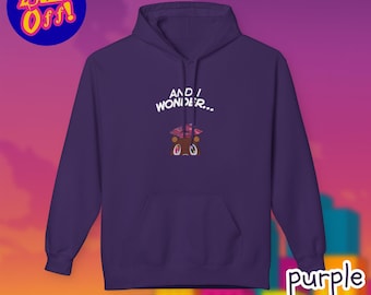 Bluza z kapturem And I Wonder, bluza z kapturem Kanye Graduation Bear, bluza I Wonder, sweter Graduation Bear, koszulka z nadrukiem Kanye Merch