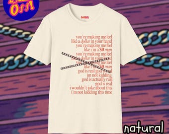 Cameron Winter God is Real T-Shirt, Cameron Winter Lyrics Shirt, 0 Dollar Song Tee, Cameron Winter Graphic Shirt, Indie Rock Merch