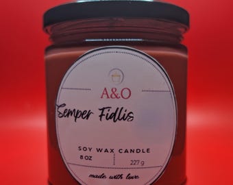 Semper Fi - Soy Candle Marine Corps