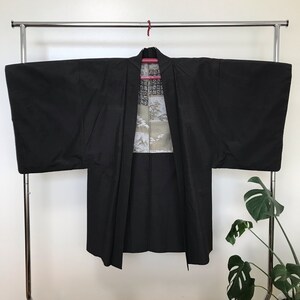 Vintage Men’s Haori Jacket, Men’s Japanese Kimono Jacket, Handmade Haori, Great Gift for Japanese Culture Lovers