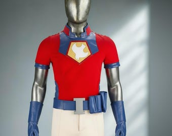Peacemaker Cosplay Costume – Men’s Superhero Outfit for Comic Con, Photoshoots & Events