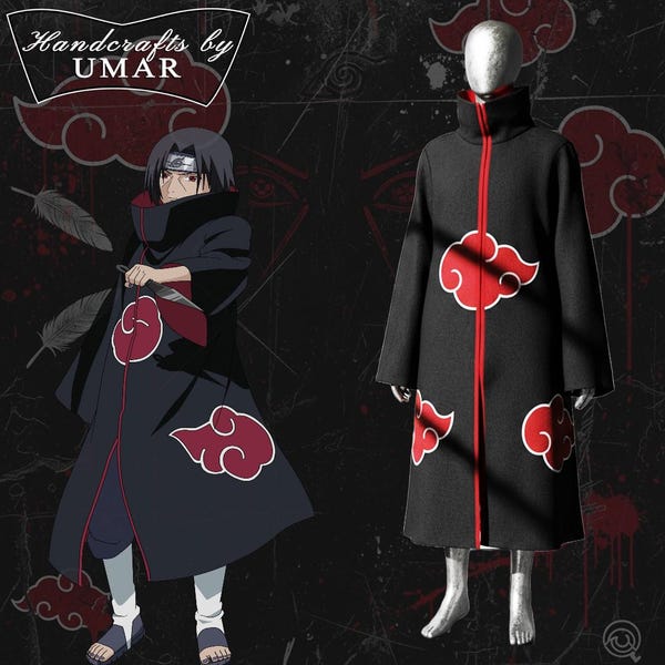 Akatsuki Cosplay Cloak - Etsy