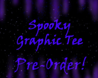 Tee Shirt 1/3 SD SD17/SMARTDOLL BJD Spooky Graphic Funny Halloween Creep Goth Magic