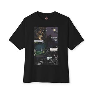 Streetwear Oversized Tee, Unisex Box Tee, Loose Fit T-Shirt, Boyfriend Tee, Graphic Tee