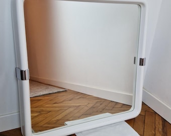 Kartell Wall Mirror Anna Castelli Ferrieri 1960s Square Plastic