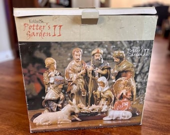 Kirkland Potter's Garden II Nativity Figurine Set