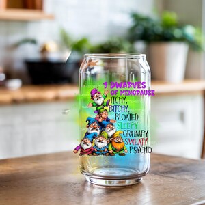 Sarcastic Menopause Dwarves PNG, Funny Women's Gift (Digital Download image 12