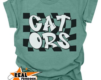 Gators Mascot T-shirt - Comfort Colors, Spirit Shirt, Team Sports Tee, Plus Size football, gators basketball, gators band, gators mom