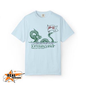 Anti AI Shirt Comfort Colors No Clankers Tee Keep Art Human Social Justice Shirt Protest Tee Support Real Art Shirt Artificial Intelligence image 8
