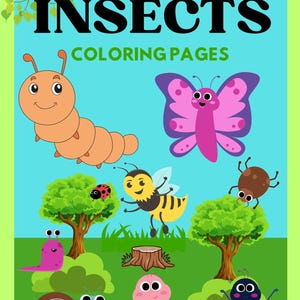 Insect Coloring Pages
