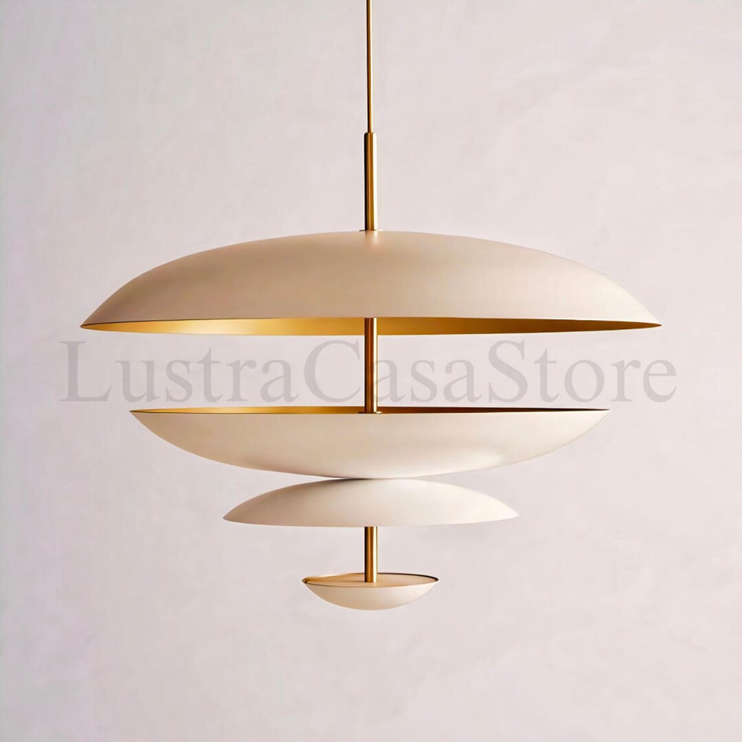 Dome Light Fixture 6 Light Flushmount Ceiling Sputnik Chandelier | Mid-century Modern ...