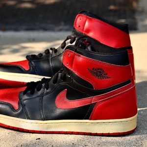 Air Jordan 1 chicago Original 1985 Size 7C Kids | Etsy