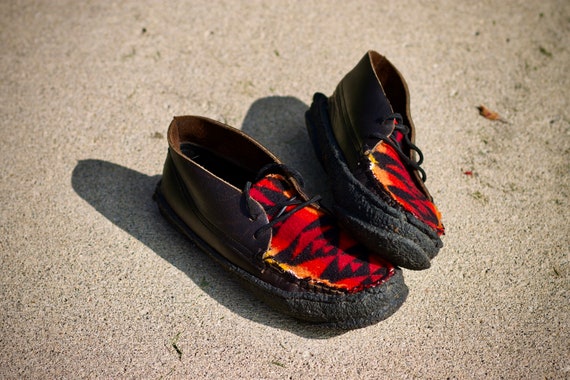 Beautiful moccasin camp canoe driving shoe mens si