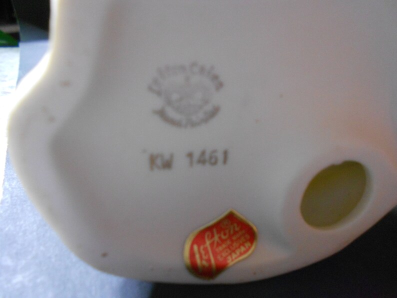 Vintage Lefton Porcelain Figurine KW 1461 Etsy